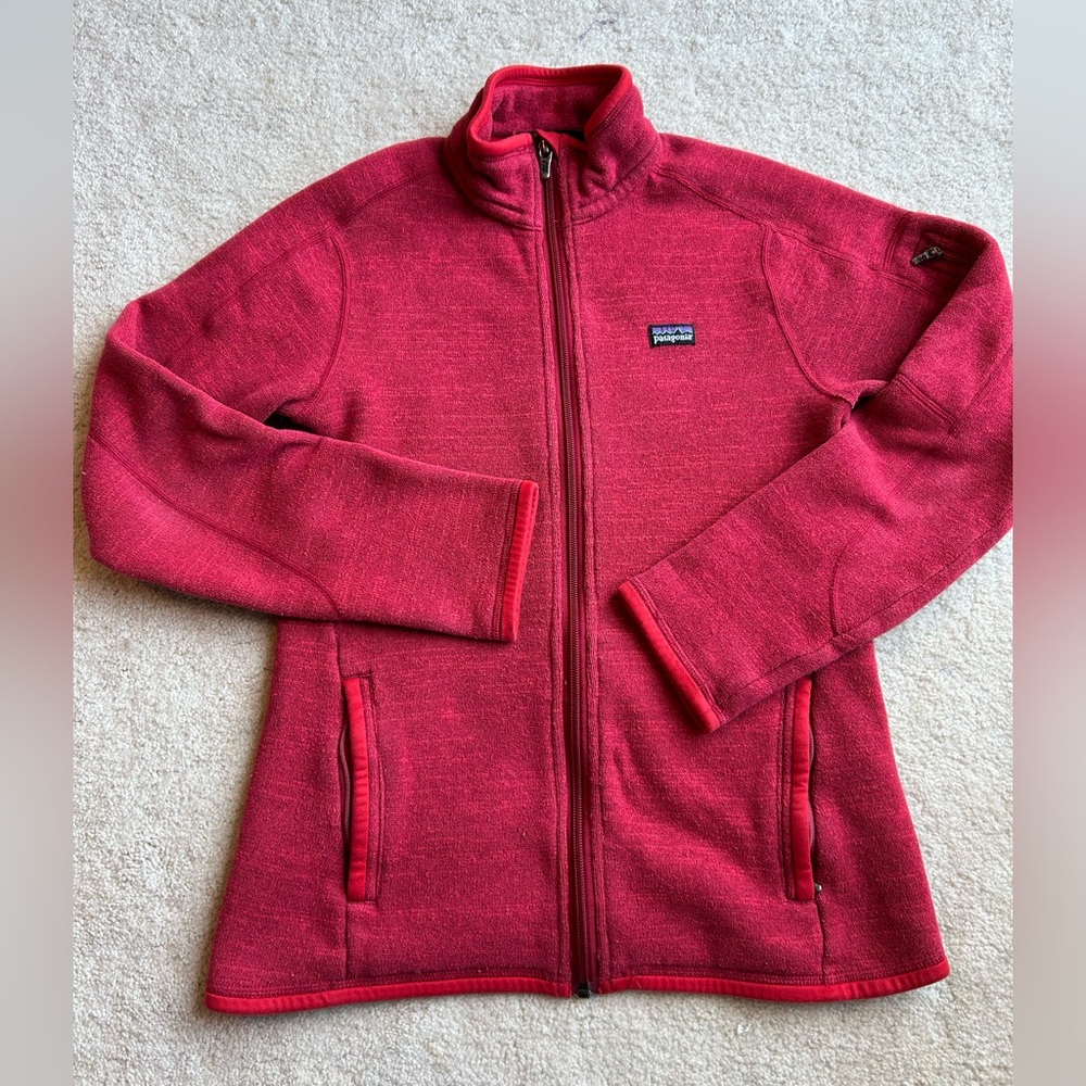 Women’s S Patagonia full zip better sweater jacket